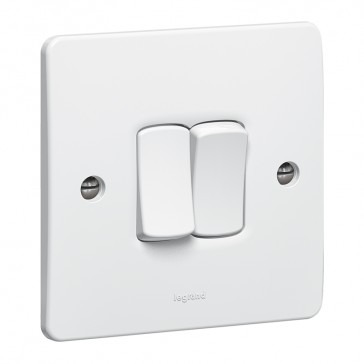 Switch 2Gang 2Way Synergy Legrand