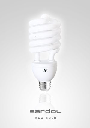 CFL Energy Saving Bulb 36W E27 Daylight SARDOL – S36W