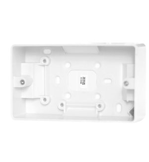 Surface Mounting Box 6×3, height 40mm MK Honeywell K2172WHI