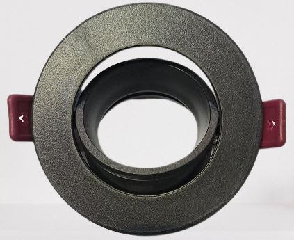 Recessed Fixture GU10 Polycarbonate Black