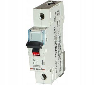 Circuit Breaker 06Amp 1P+N 4.5kA Type C Legrand