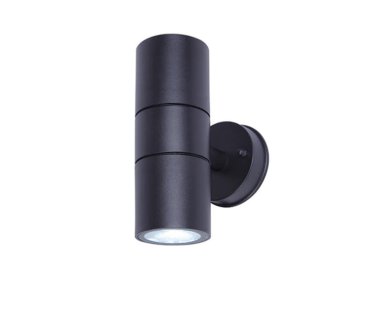 Up Down Light Plastube Black UH3023-0302-B Lights By RD
