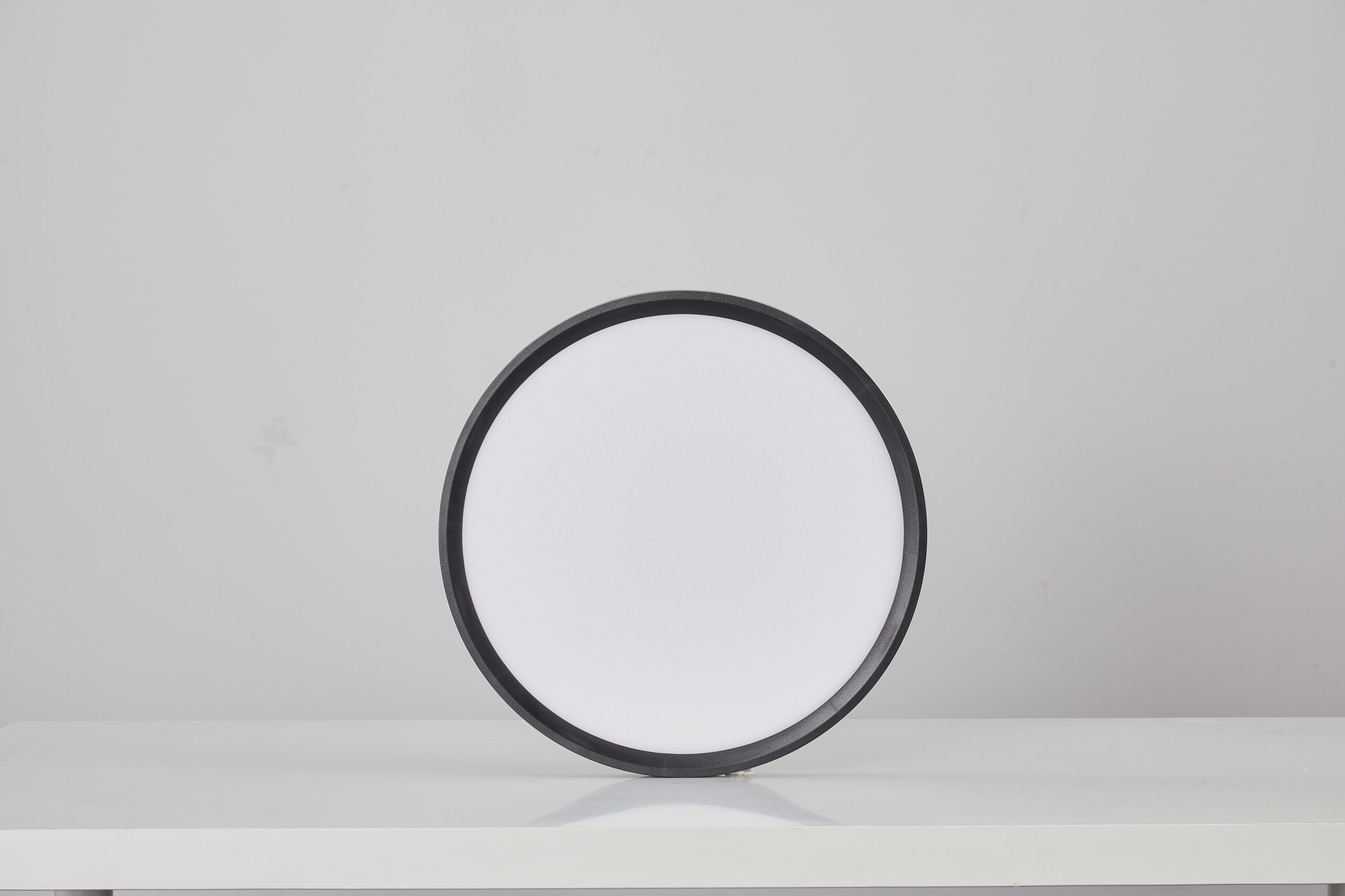 Large Slim Ceiling Light 50W 2 Colors (3000K, 4000K) Diameter 60CM Black Fixture