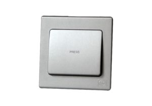 Push Switch “Press” 1G 10A MK Honeywell Avant Charcoal