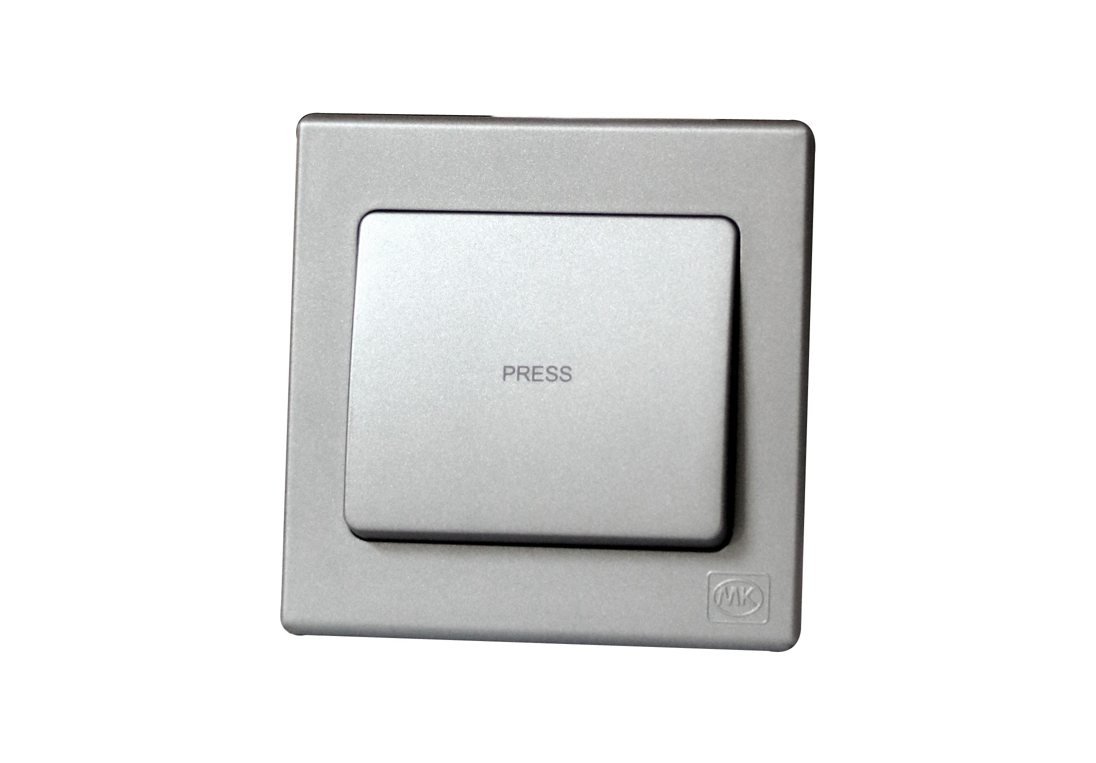 Push Switch "Press" 1G 10A MK Honeywell Avant Charcoal