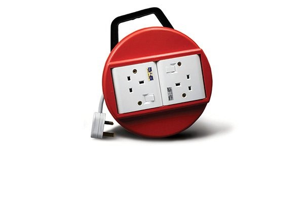 Cable Reel 2x13A 10mts MasterPower - CBD1010
