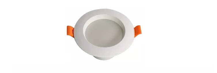 Recessed 3 Colors (3000/4000/6000K) Led Downlight 5W White Fixture LY