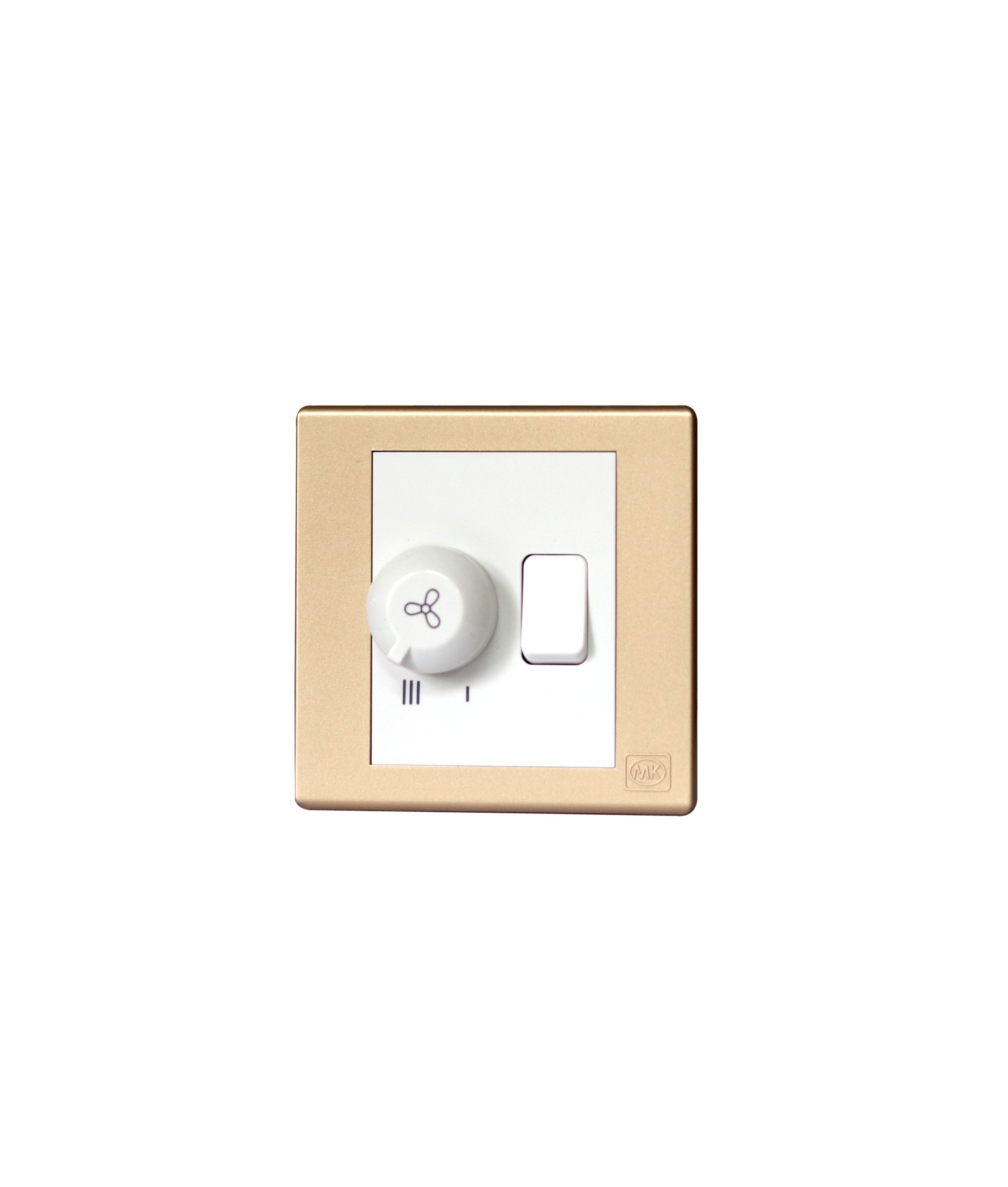 Fan Speed Regulator 1G 1W MK Honeywell Avant Champagne
