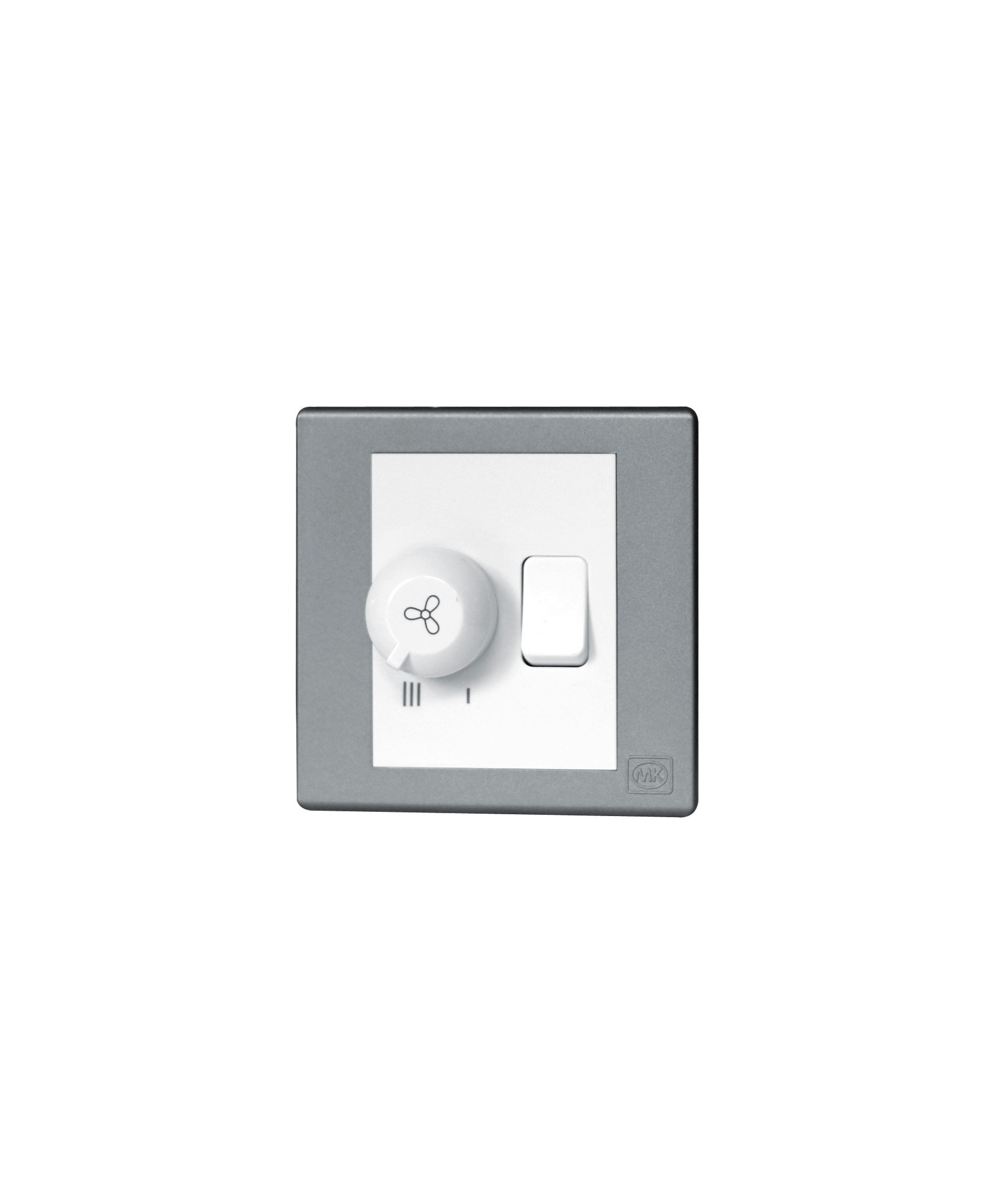 Fan Speed Regulator 1G 1W MK Honeywell Avant Charcoal