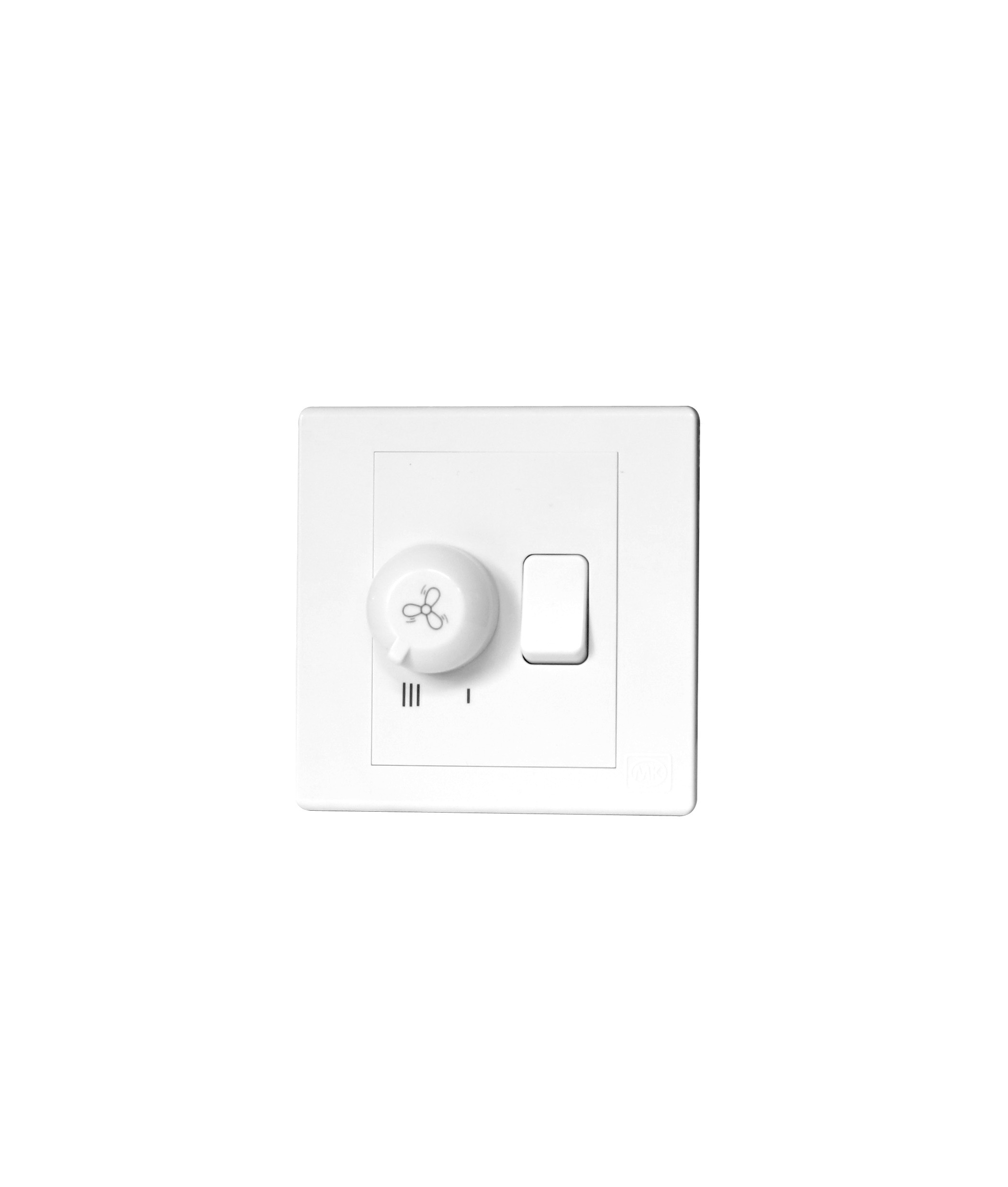 Fan Speed Regulator 1G 1W MK Honeywell Avant White