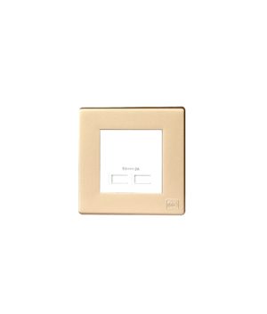 USB Charger Socketx2, 1 Module MK Honeywell Avant Champagne