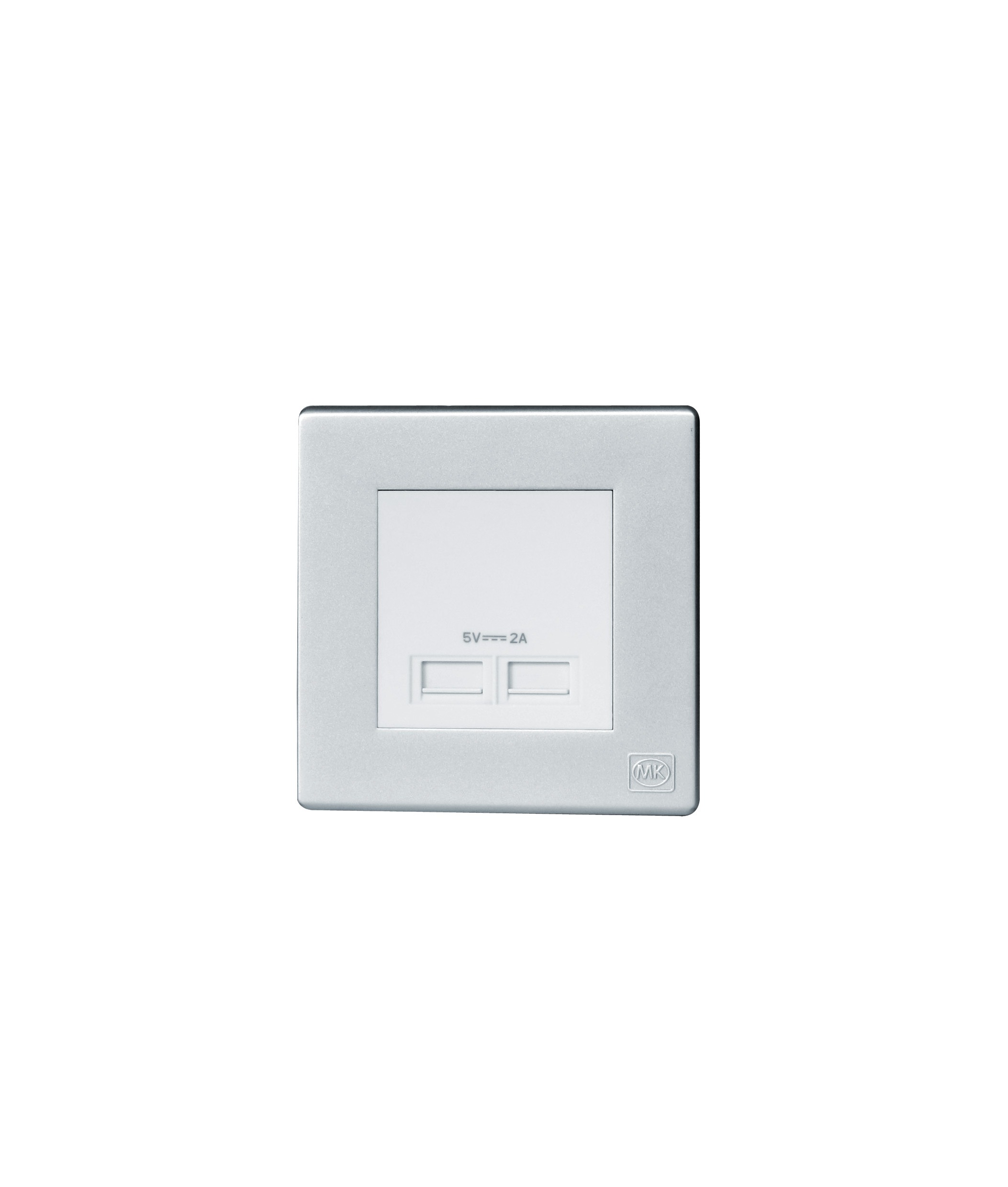 USB Charger Socketx2, 1 Module MK Honeywell Avant Titanium