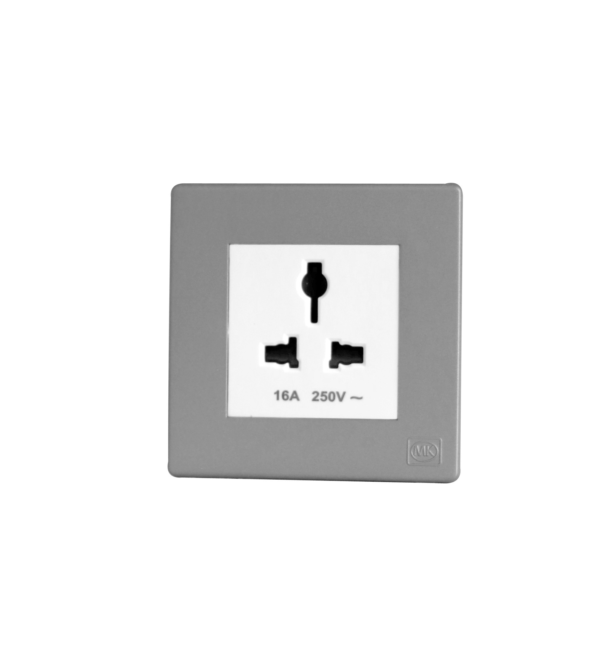 International Socket 16A 1Gang White MK Honeywell Avant Charcoal