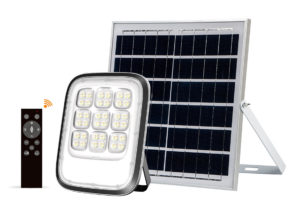 Solar Floodlight 3 colors (D/light, C/white and W/white) 200W With Sensor and Remote – STG03-200