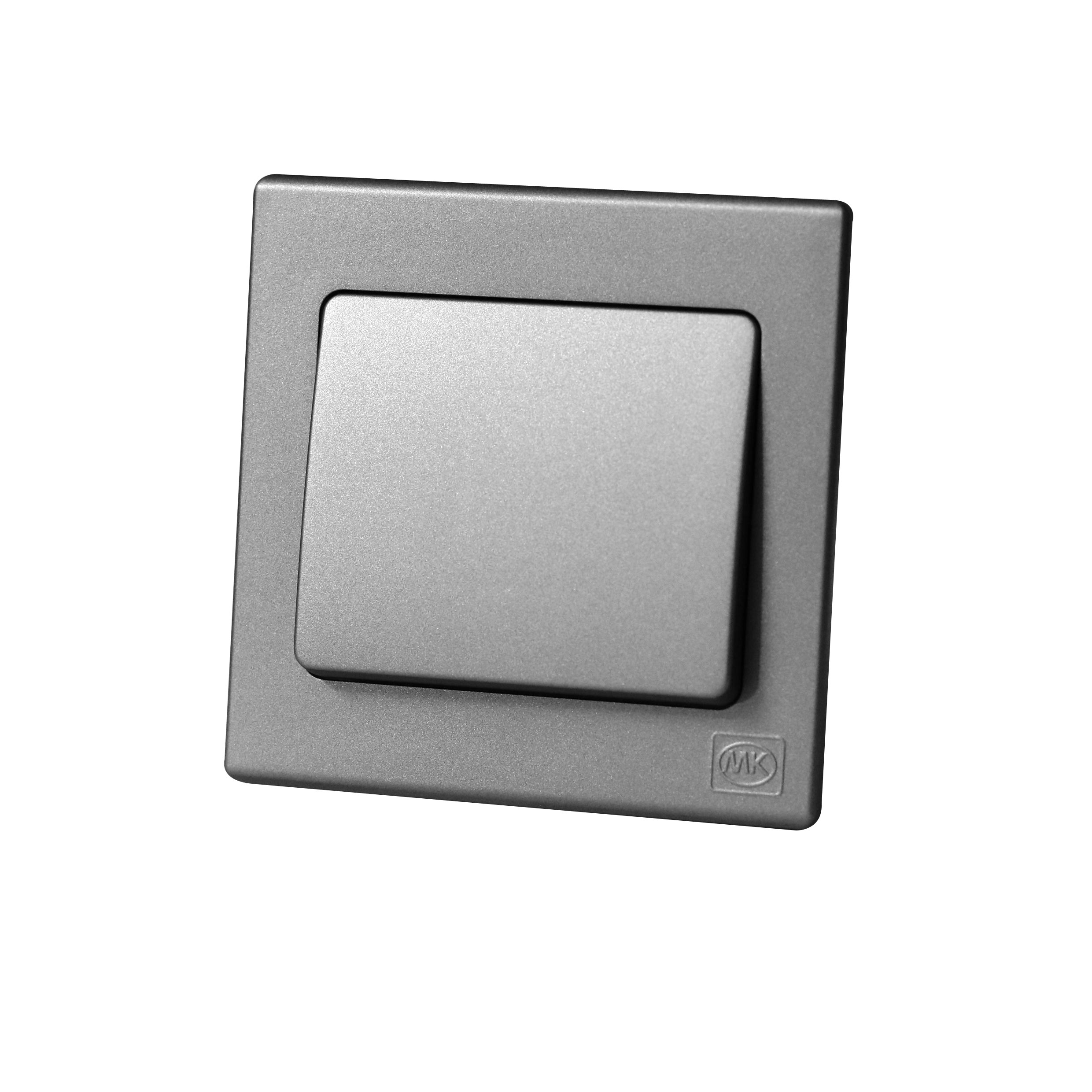 Switch 1Gang 2Way MK Honeywell Avant Charcoal