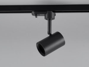 Track Light Spot Black with GU10 Holder  Reference: TLS-GU10-B