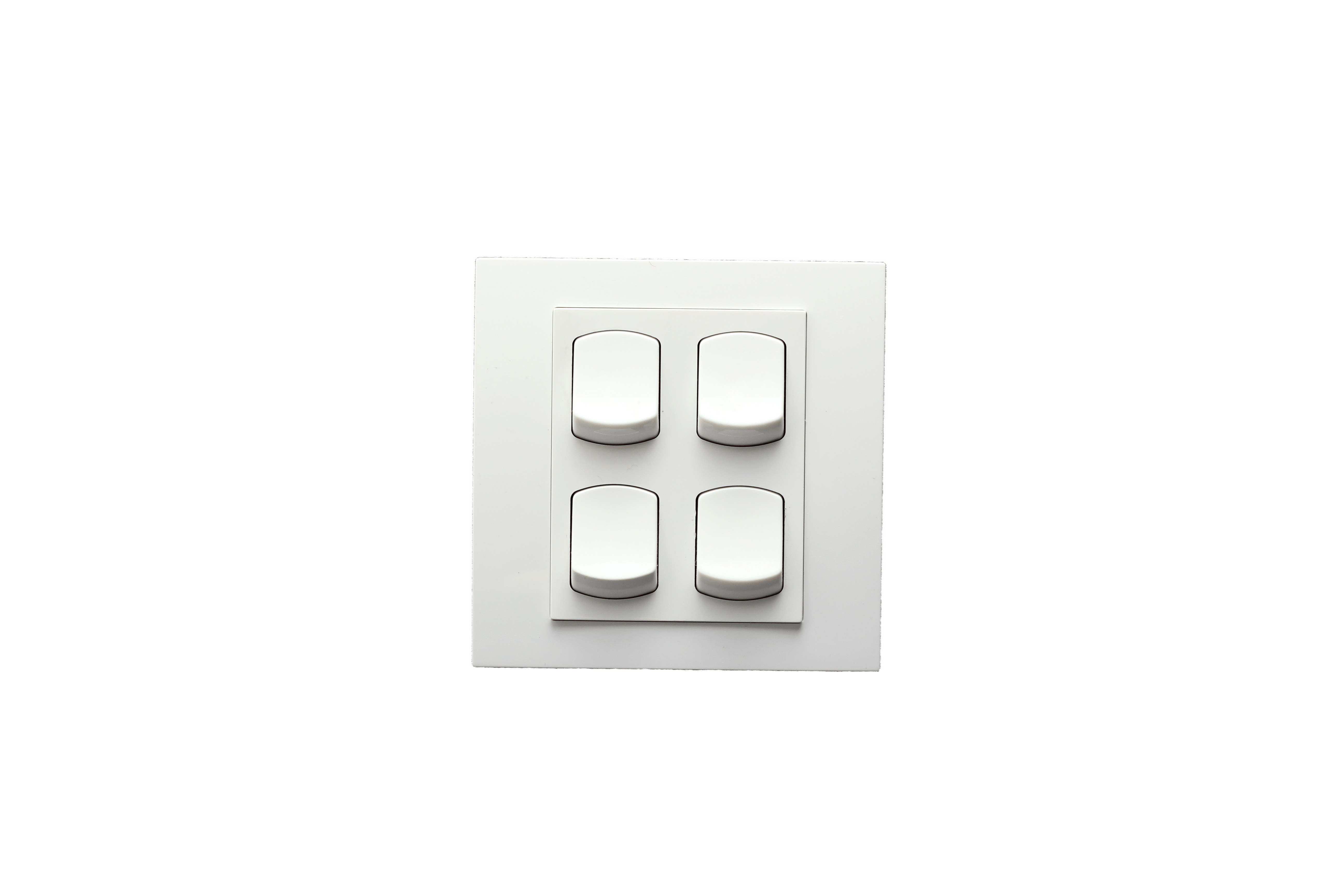 Switch 4 Gang 1 Way 10A SWL5041 LWD