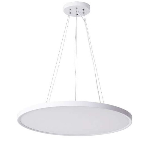 Large Hanging Slim Ceiling Light 50W 3 Colors(3000,4000,6000K) Diameter 60cm White Fixture Reference: APL-PL-2511W(G0-5409)