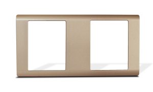 Landscape Frame Double R Series Champagne Gold MK Honeywell R21HCGL