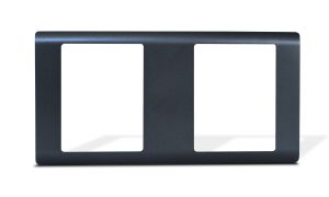 Landscape Frame Double R Series Graphite MK Honeywell R21HGPH