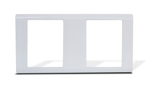 Landscape Frame Double R Series White MK Honeywell R21HWHI