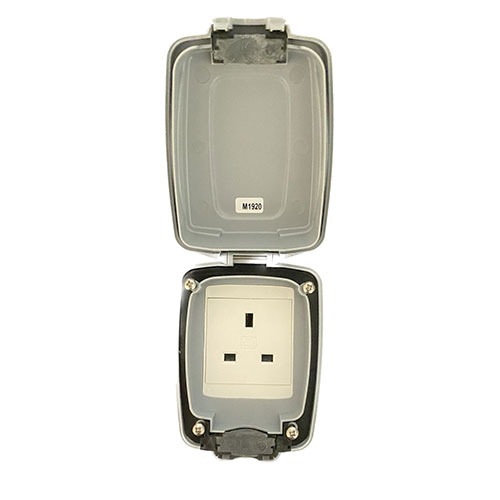 Socket 13A UK Waterproof IP66 MK Masterseal