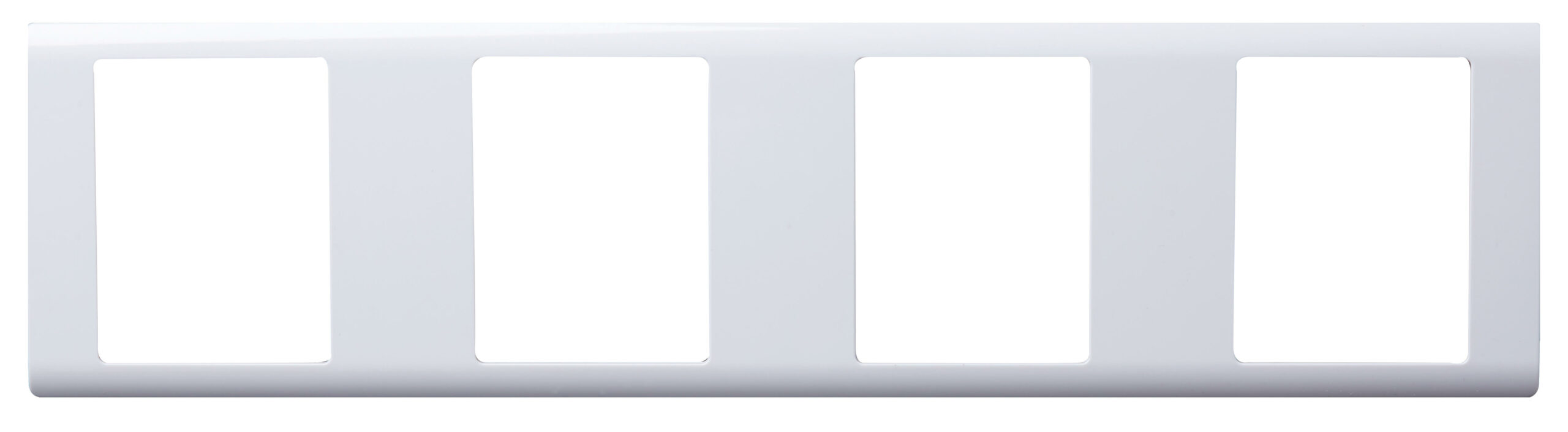 Landscape Frame 4 Gang R series White MK Honeywell R41HWHI