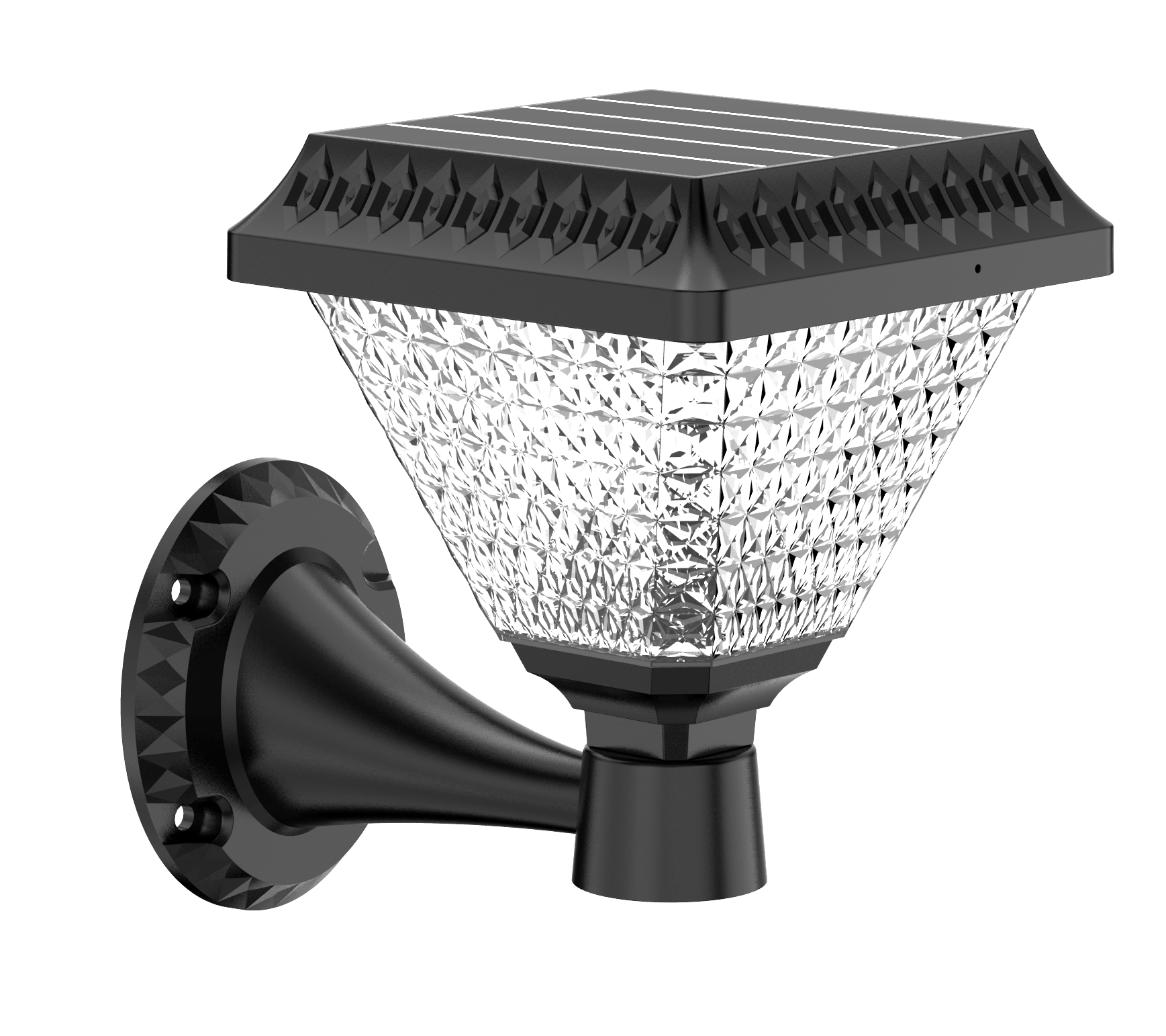 Solar Wall Lamp Square Lighting in 10 different colors Reference SWLCXL