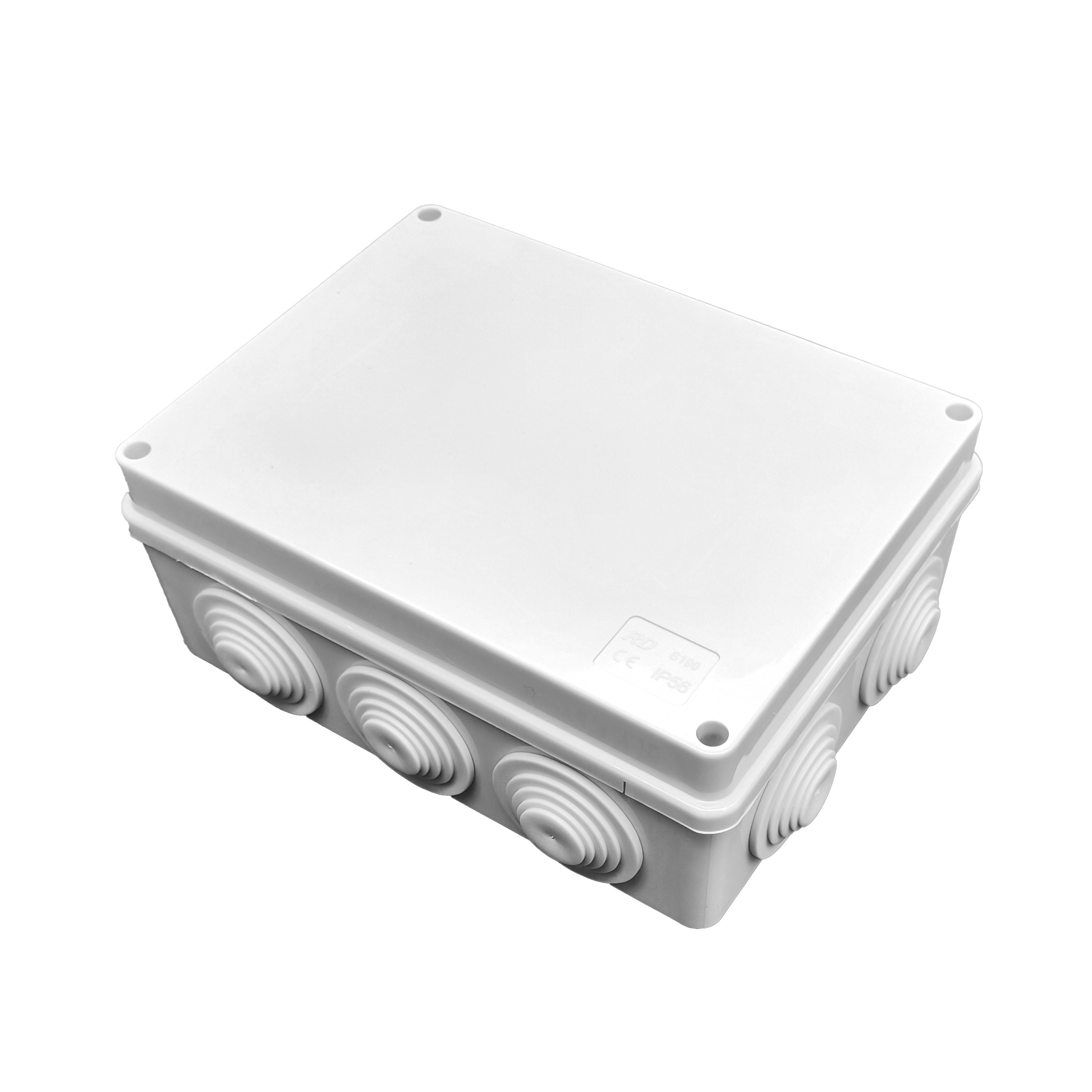 Plexo Box RD 8x6 With Rubber Glands - S190