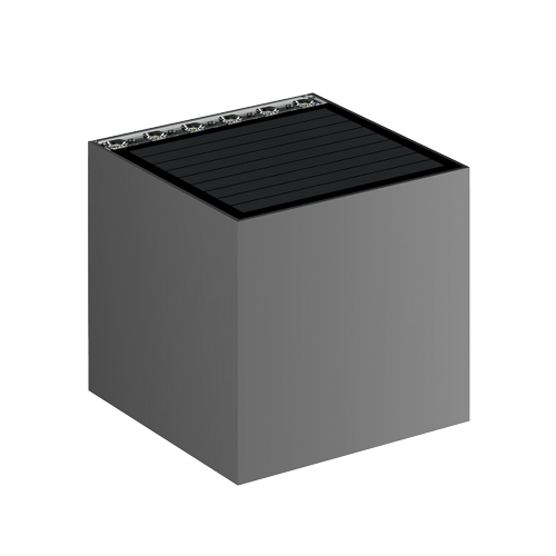Solar Wall Lamp CUBE SWL-32