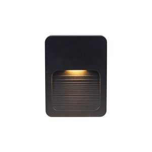 Led Step Light Indoor/Outdoor Black IP65 – LBD1112-2XB