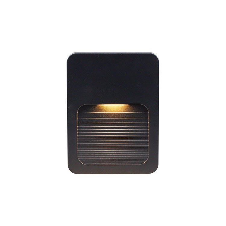 Led Step Light Indoor/Outdoor Black IP65 - LBD1112-2XB