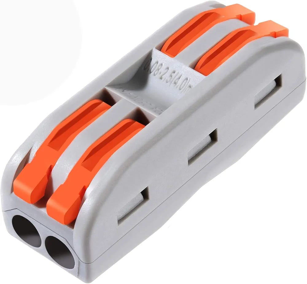 Wago Wire Connector 2 ways Bi-Directional - N102-2