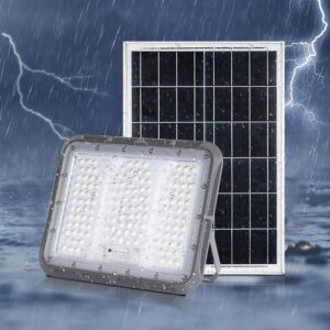 Solar Flood Light 200w with remote IP66 – SFLJLL200W